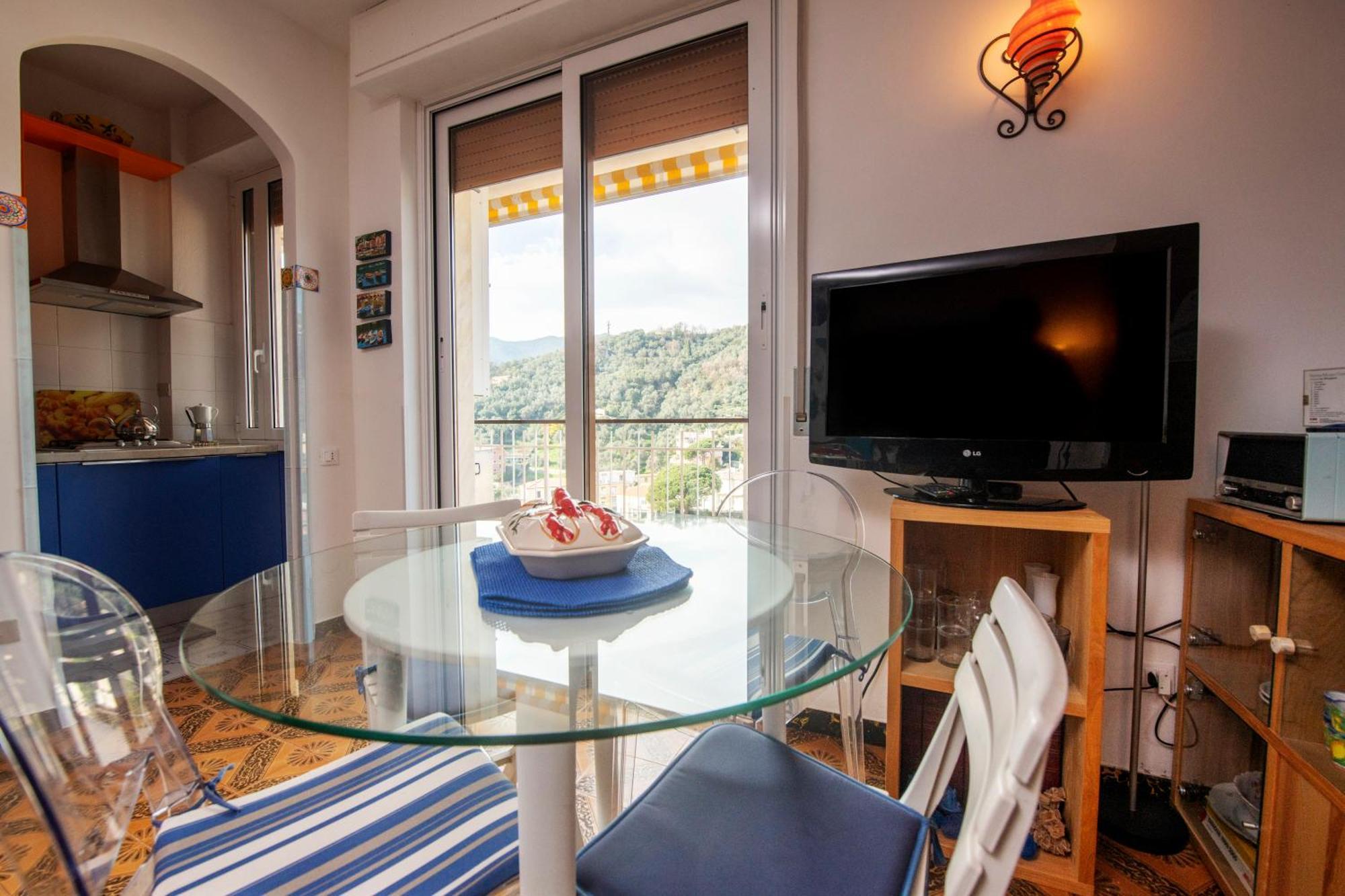 239 - Casa Del Sole Vista Mare - 5minuti A Piedi Dal Mare - Parcheggio Privato Moneglia